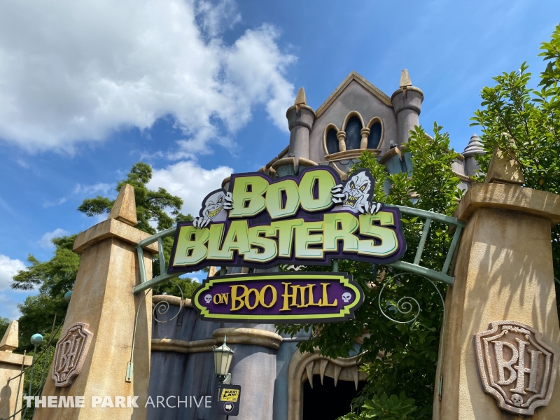 Boo Blasters on Boo Hill at Kings Island