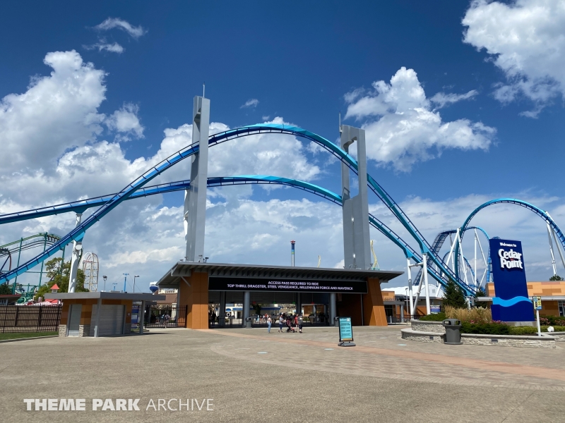 Entrance at Cedar Point