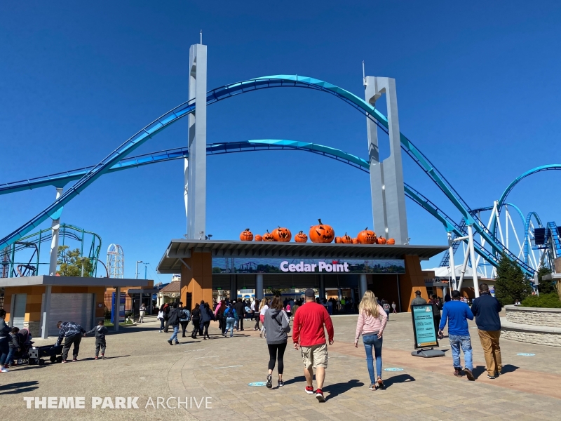 Entrance at Cedar Point