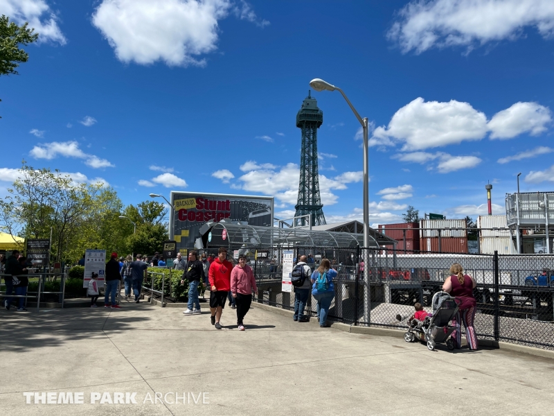 Backlot Stunt Coaster at Kings Island