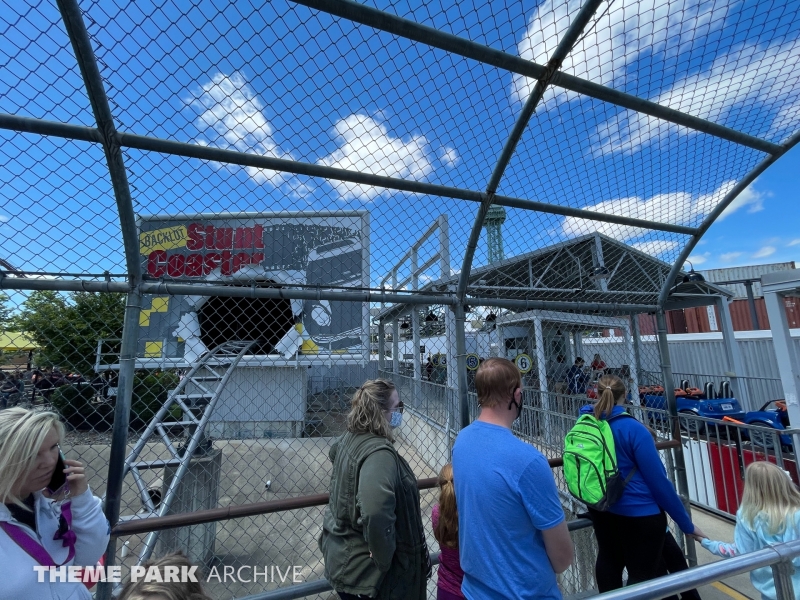 Backlot Stunt Coaster at Kings Island