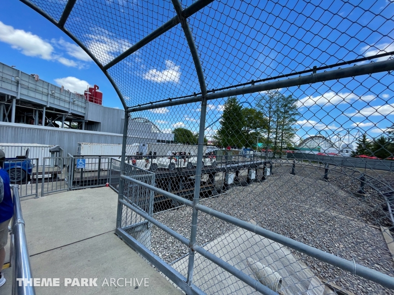 Backlot Stunt Coaster at Kings Island