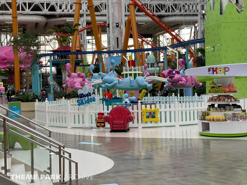 Blue's Skidoo at Nickelodeon Universe at American Dream