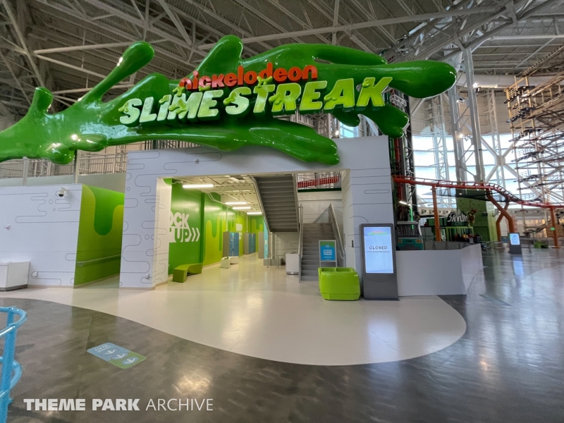 Nickelodeon Slime Streak at Nickelodeon Universe at American Dream