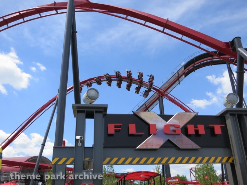X Flight at Six Flags Great America