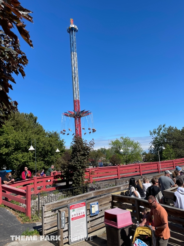 Six Flags Sky Screamer at Six Flags Darien Lake
