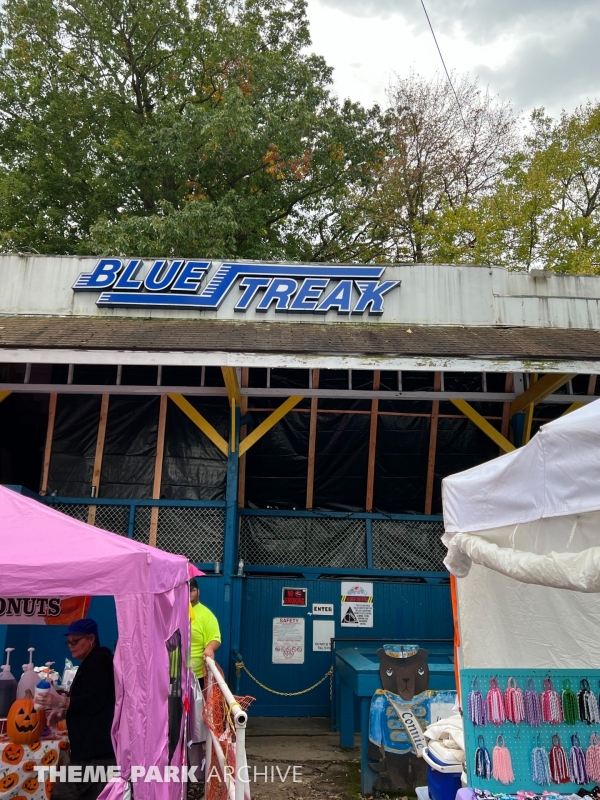 Blue Streak at Conneaut Lake Park