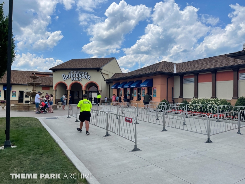 Entrance at DelGrosso's Amusement Park