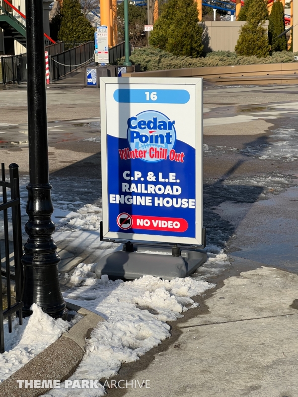 CP & LE Railroad at Cedar Point