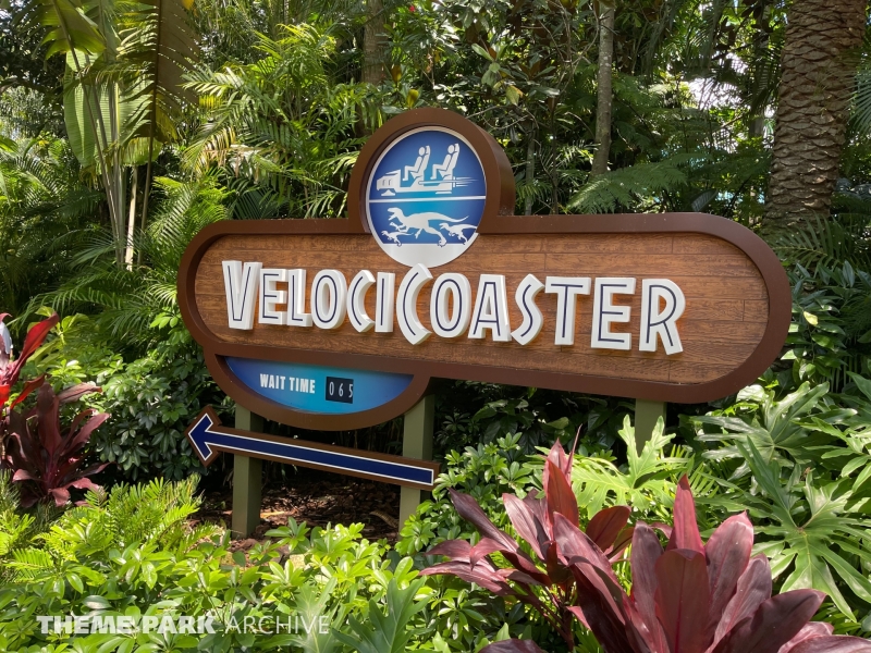 Jurassic World VelociCoaster at Universal Islands of Adventure