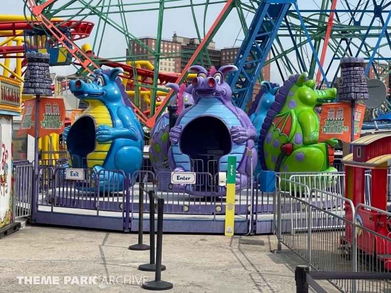 Dizzy Dragons at Deno's Wonder Wheel Amusement Park