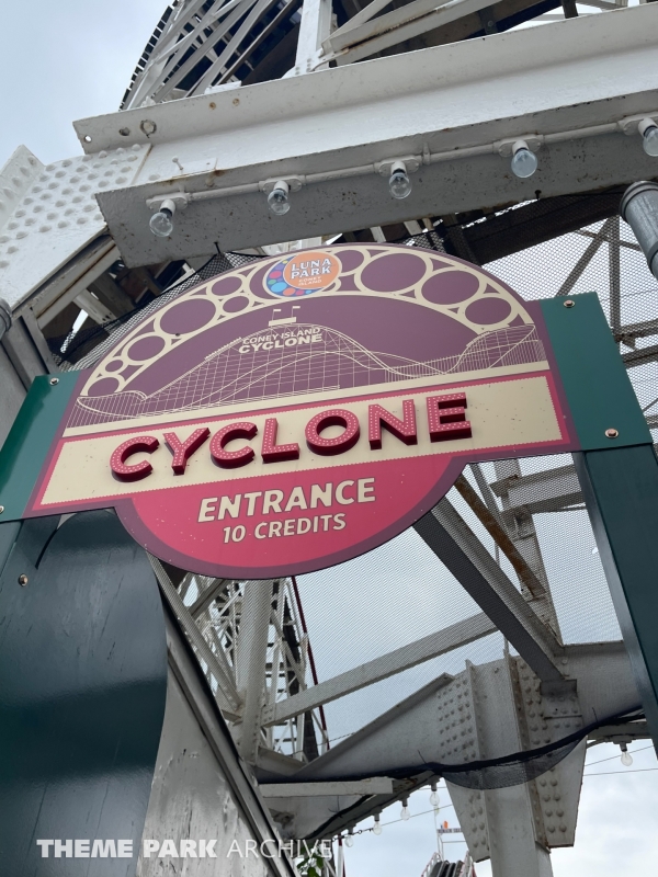 Cyclone at Luna Park at Coney Island