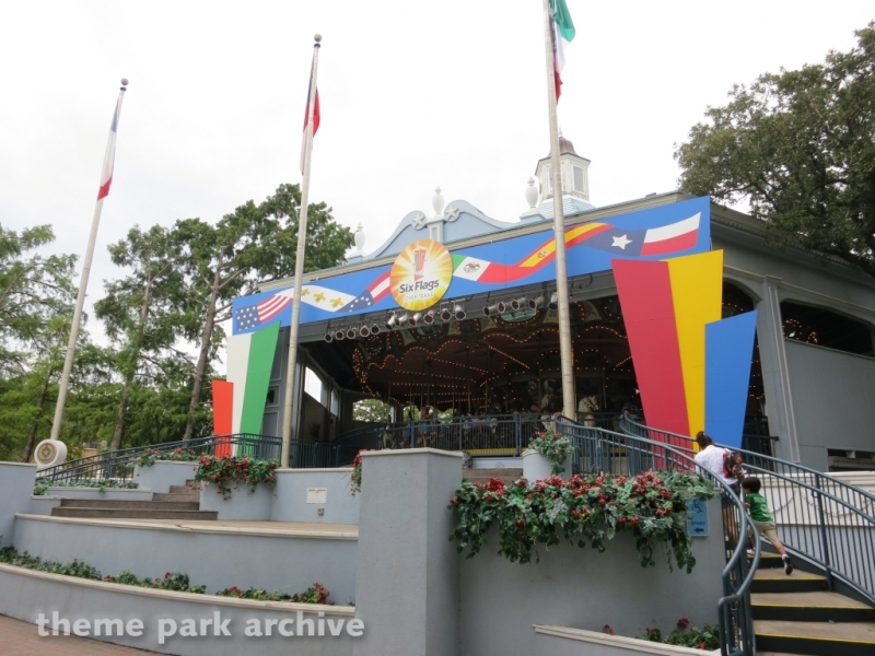Silver Star Carousel at Six Flags Over Texas