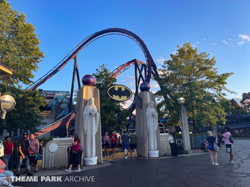 Batman The Dark Knight at Six Flags New England