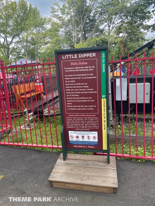 Little Dipper at Quassy Amusement Park