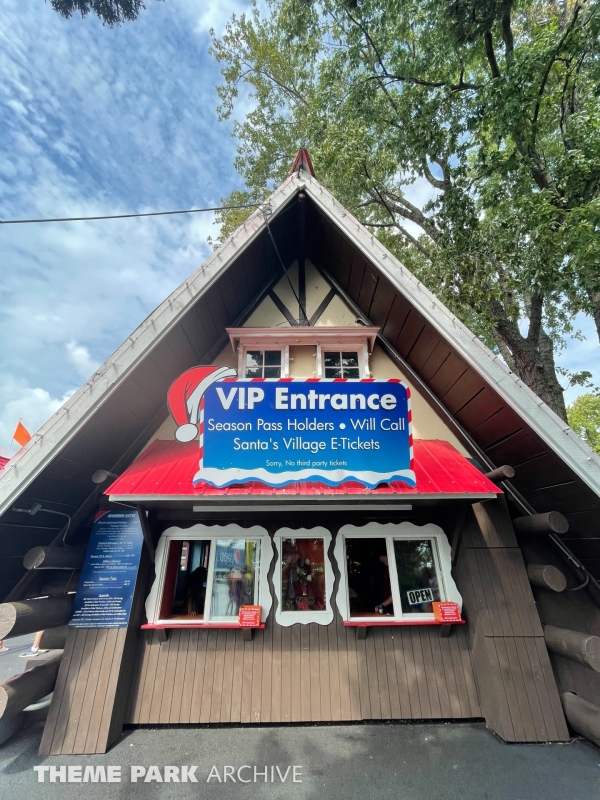 Entrance at Santa’s Village Amusement & Water Park