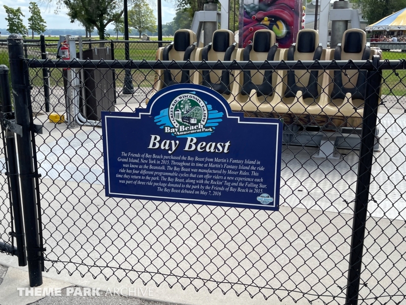 Bay Beast at Bay Beach Amusement Park