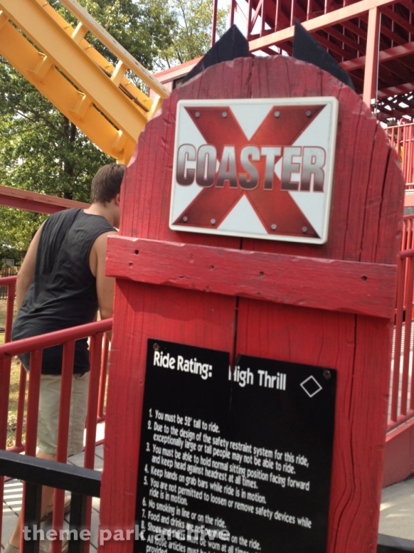 X Coaster at Magic Springs & Crystal Falls