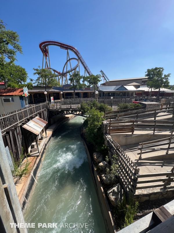 The Gully Washer at Six Flags Fiesta Texas