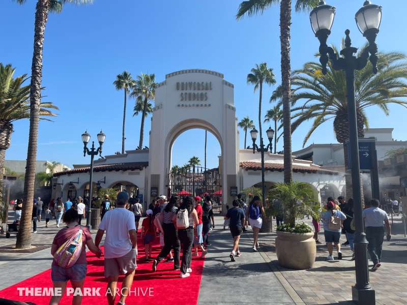 Entrance at Universal Studios Hollywood