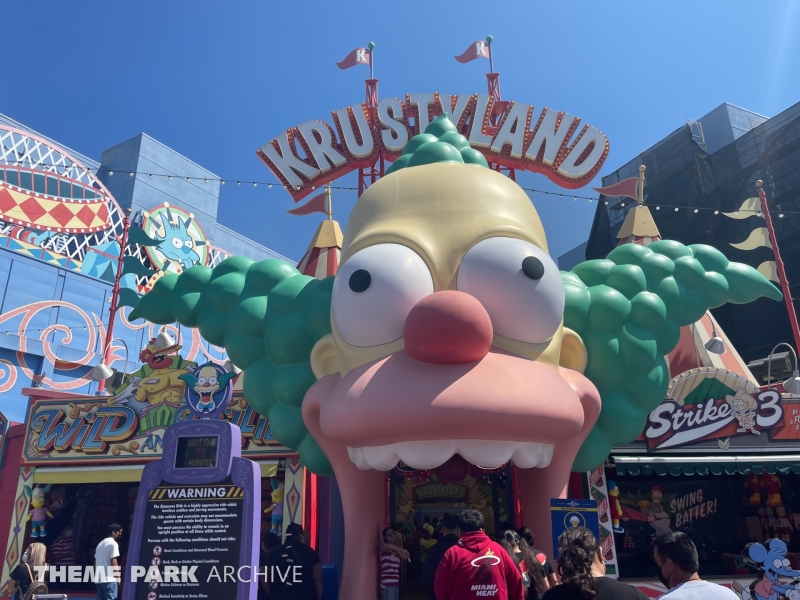 The Simpsons Ride at Universal Studios Hollywood