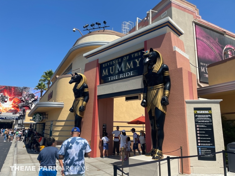 Revenge of the Mummy at Universal Studios Hollywood
