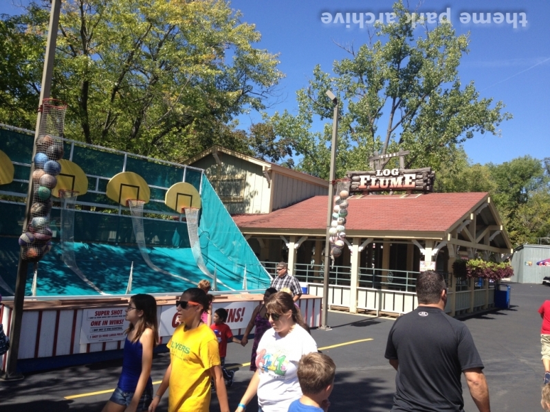 Log Flume at Six Flags St. Louis