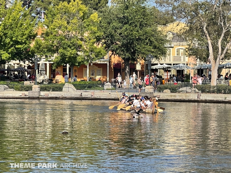 Davy Crockett's Explorer Canoes at Disneyland
