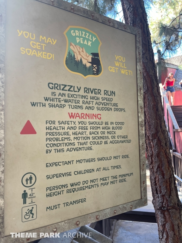 Grizzly River Run at Disney California Adventure