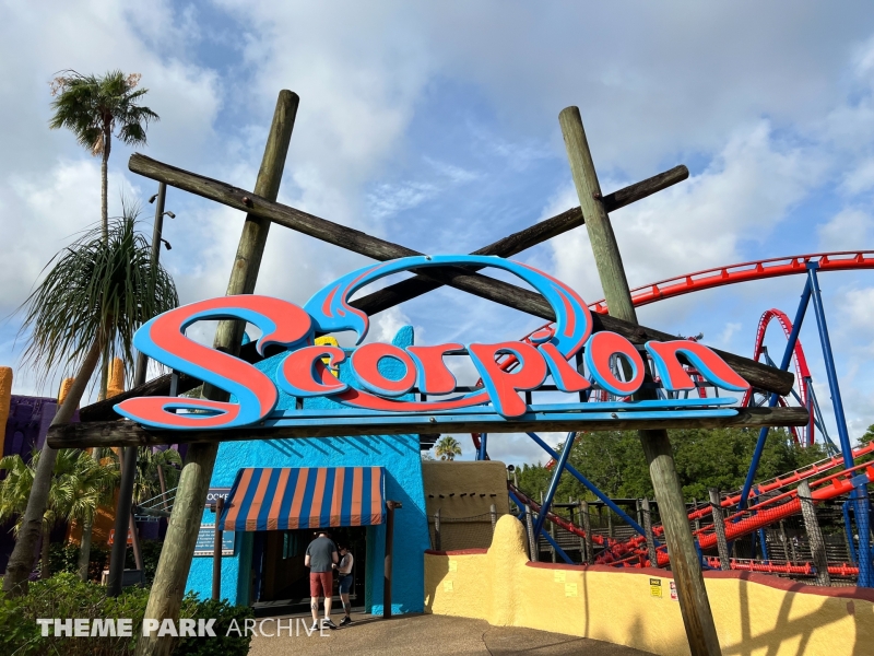Scorpion at Busch Gardens Tampa