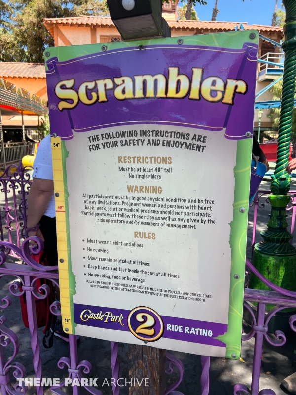Scrambler at Castle Park