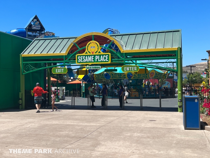 Entrance at Sesame Place San Diego