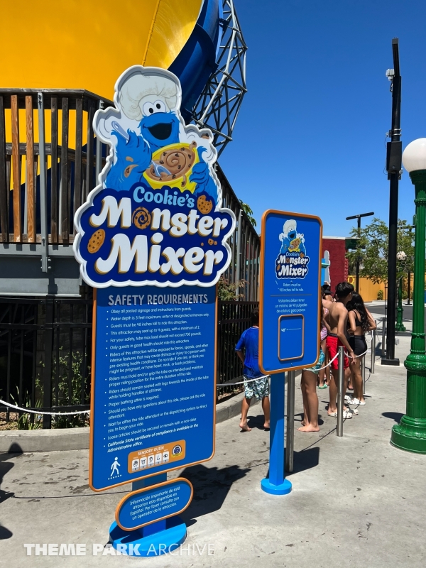 Cookie's Monster Mixer at Sesame Place San Diego