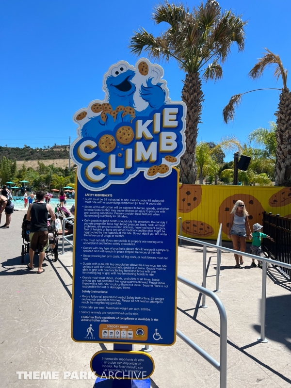 Cookie Climb at Sesame Place San Diego