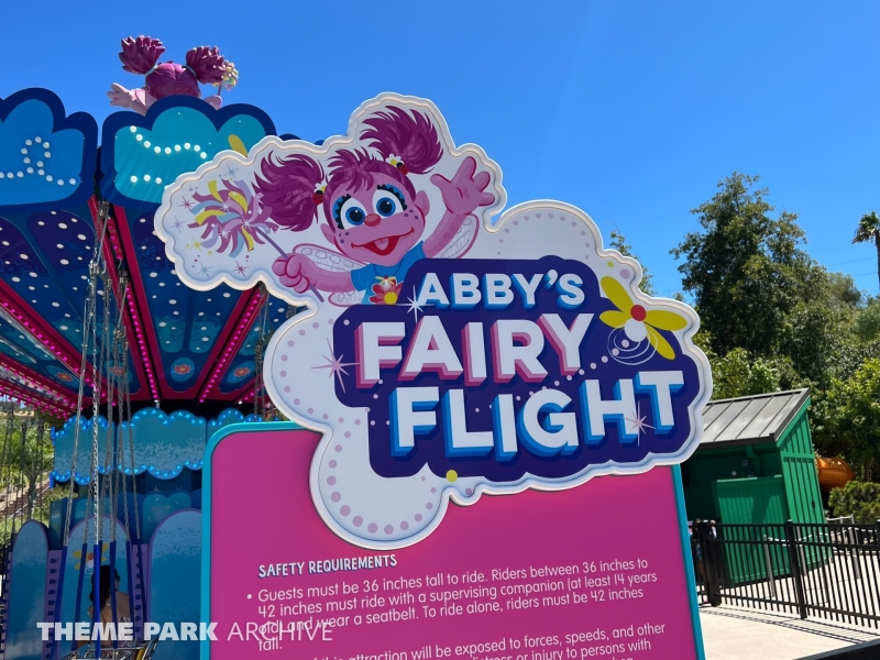 Abby's Fairy Flight at Sesame Place San Diego