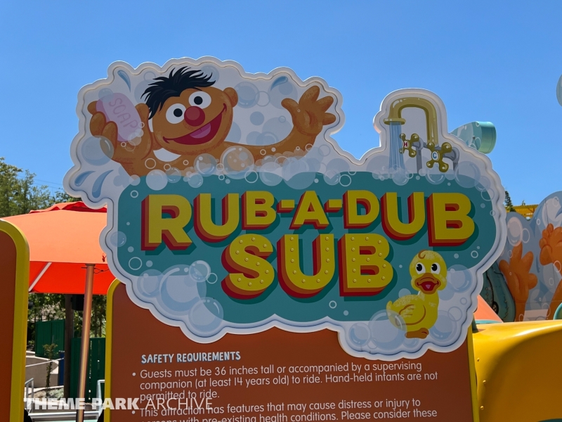 Rub A Dub Sub at Sesame Place San Diego