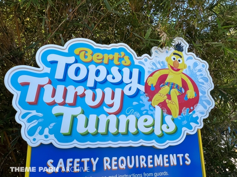 Bert's Topsy Turvy Tunnels at Sesame Place San Diego
