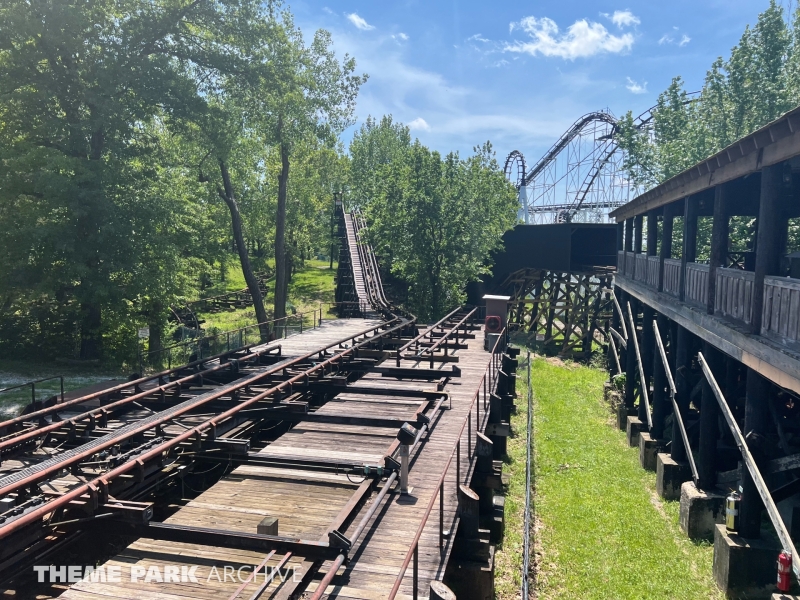 River King Mine Train at Six Flags St. Louis