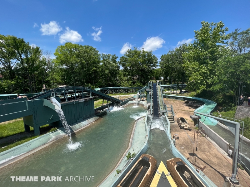 Log Flume at Six Flags St. Louis