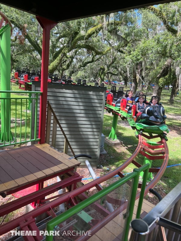 Ladybug Roler Coaster at Carousel Gardens Amusement Park