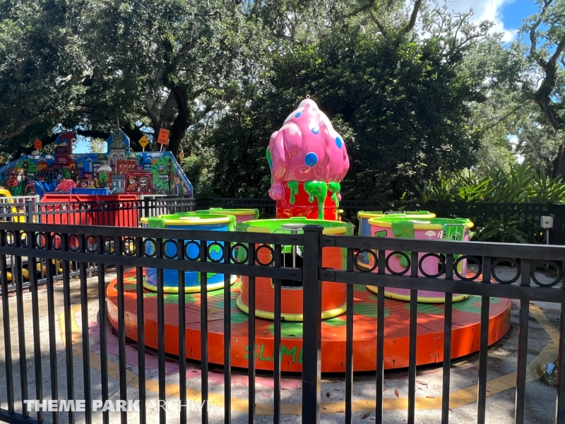 Slime Buckets at Carousel Gardens Amusement Park