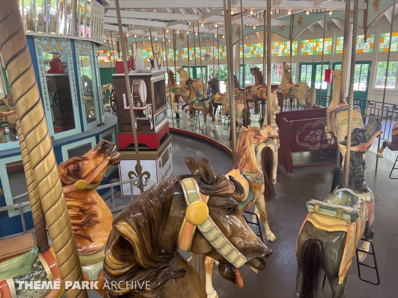 Carousel at Carousel Gardens Amusement Park