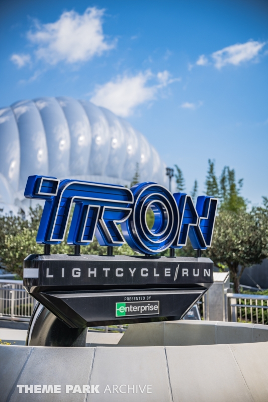 TRON Lightcycle Run at Magic Kingdom