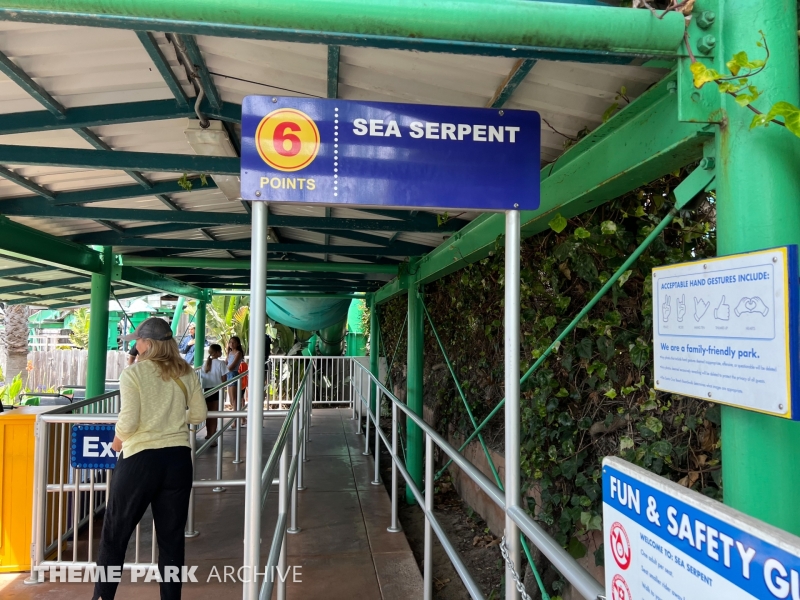 Sea Serpent at Santa Cruz Beach Boardwalk