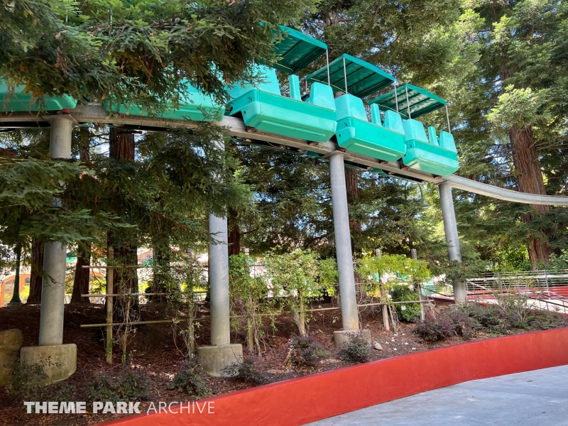 Sky Trail Monorail at Gilroy Gardens