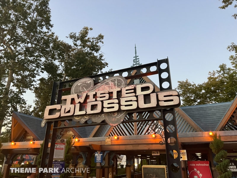 Twisted Colossus at Six Flags Magic Mountain
