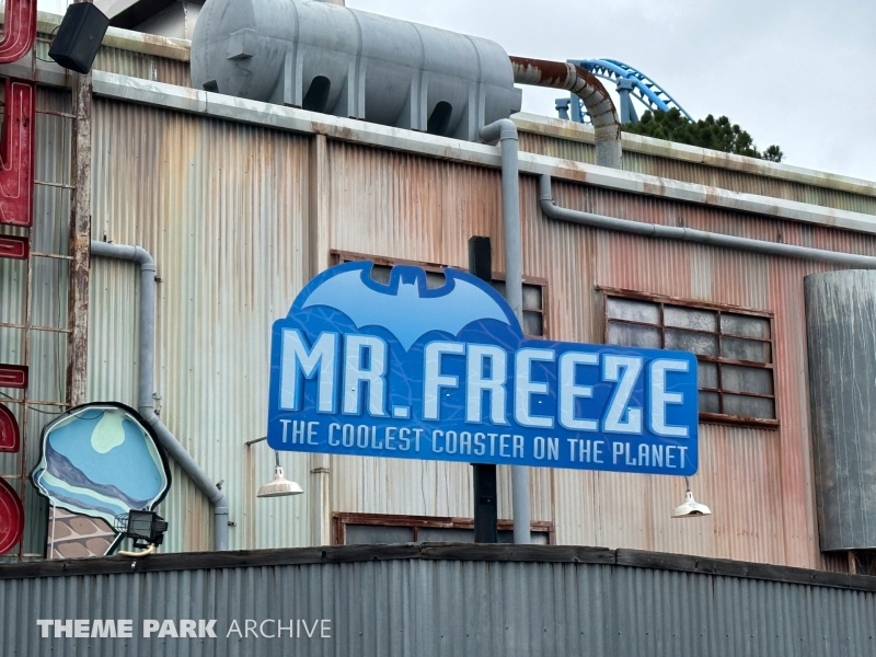 Mr. Freeze at Six Flags Over Texas