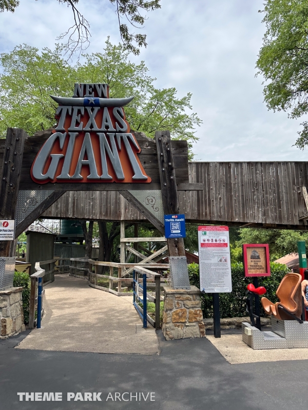 New Texas Giant at Six Flags Over Texas