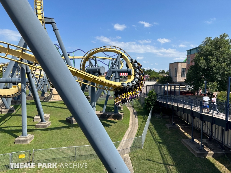 Batman The Ride at Six Flags Over Texas