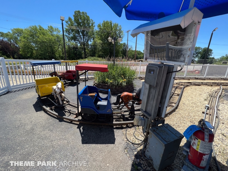 Pony Carts at Memphis Kiddie Park